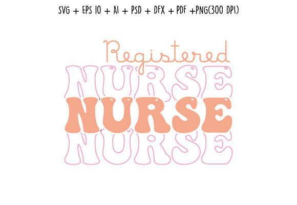 Registered Nurse Quote Retro Svg Design Review