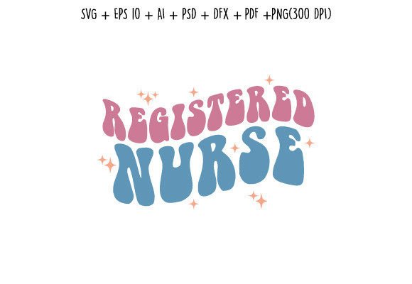 Registered Nurse Retro Svg Design Review