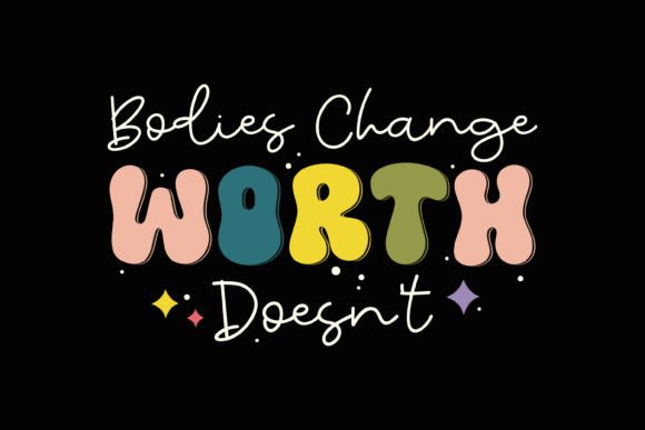 Retro Bodies Kindness Positive Quotes