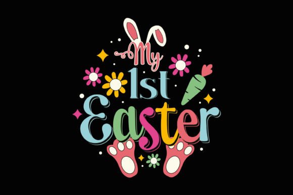Retro My 1st Easter Baby SVG Design Review