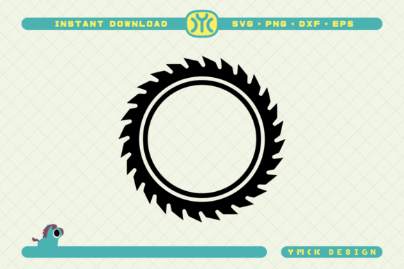 Saw Blade Monogram SVG Review for Real Embroidery