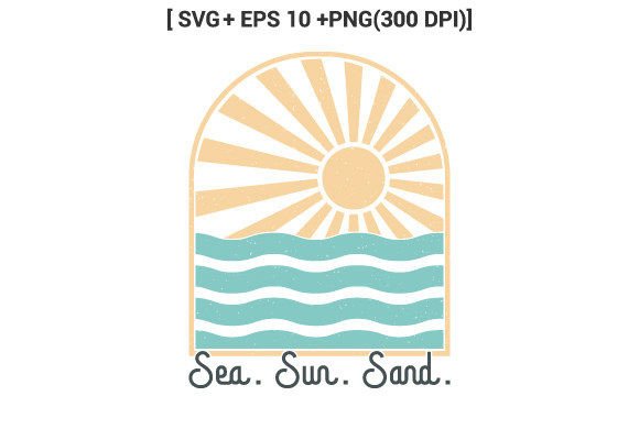 Sea Sun Retro Sublimation Summer Svg: A Designer's Review