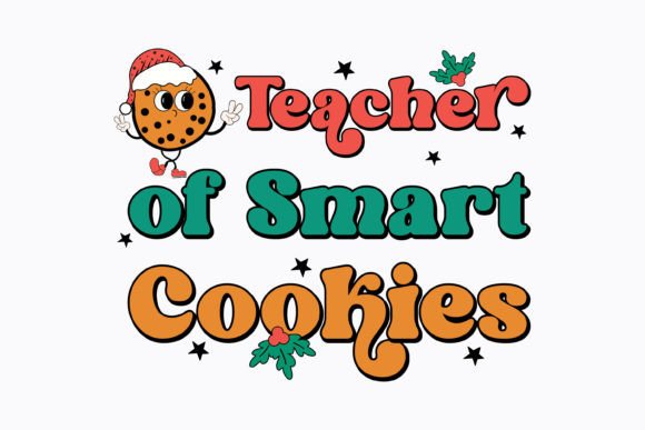 Teacher of Smart Christmas Retro Svg Review
